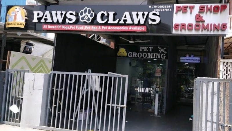 Paws and Claws The Complete Pet Shop - Best Pet Accessories Shop | Pets Grooming and Spa in Vadodara
