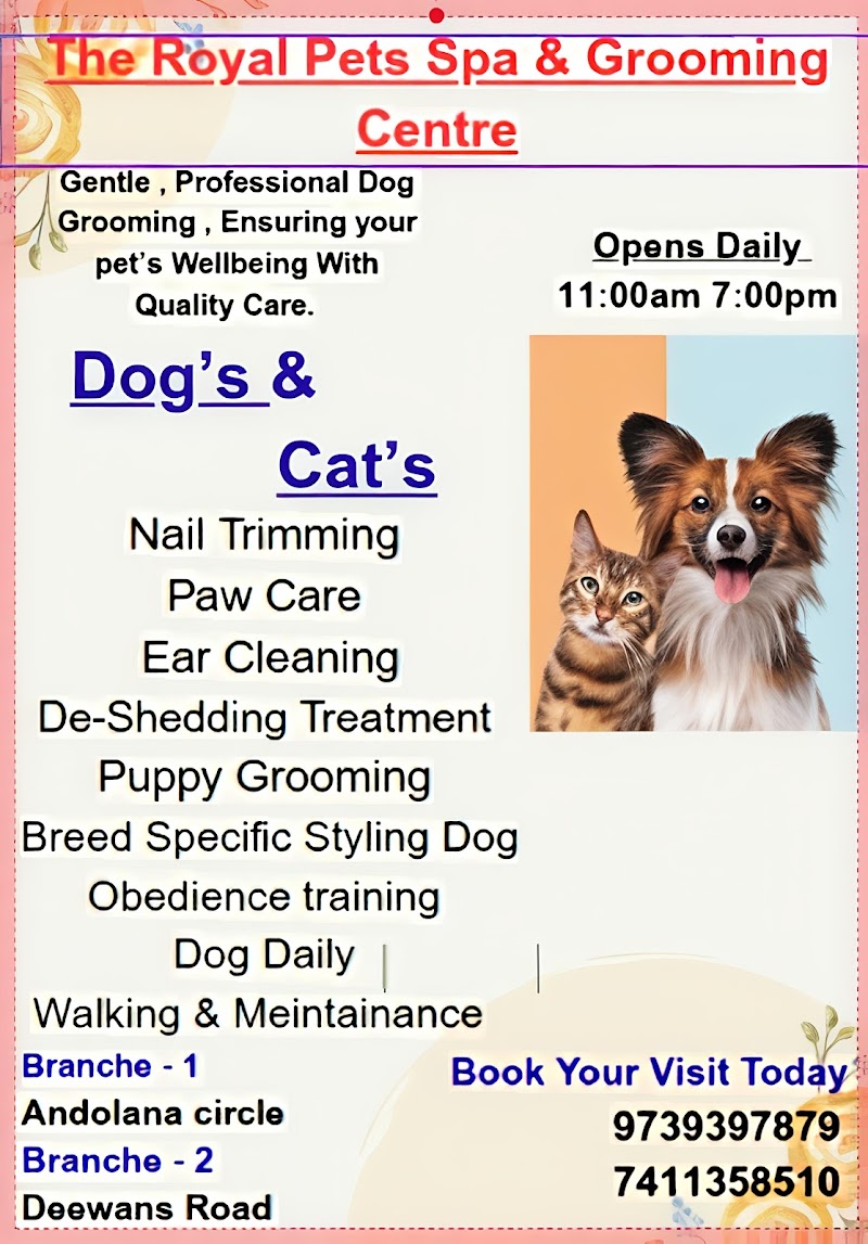 The Royal pets spa and grooming centre